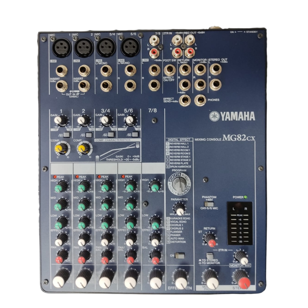 YAMAHA MG82CX アナログミキサー Mesa de som YAMAHA MG82cx 110V | Shopee Brasil