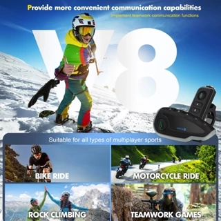 Fone De Ouvido Bluetooth Capacete Sem Fio Kit De Telefone Mãos-Livres Para Motocicleta À Prova D