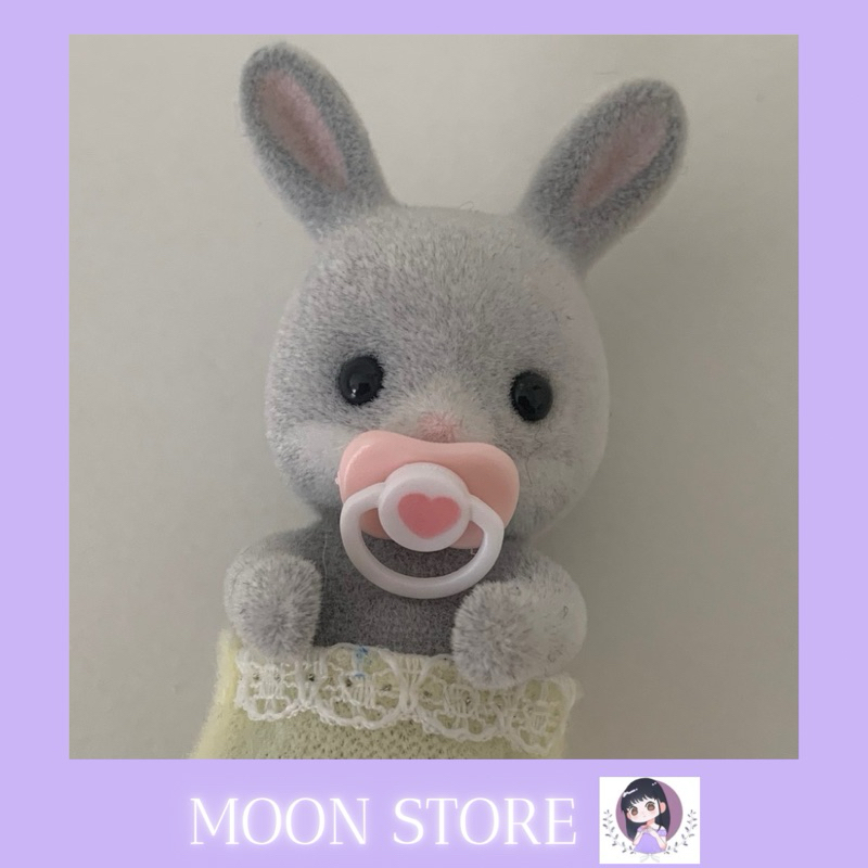 Mini Chupeta Rosa Importada para Sylvanian Families Mini Bonecas Miniaturas