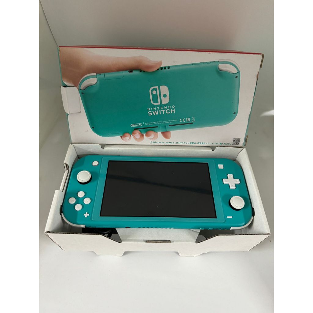 Nintendo Switch Lite 32GB Azul Turquesa Seminovo - Melhora o Preço