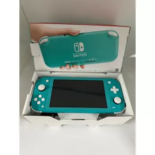 Nintendo Switch Lite 32GB Azul Turquesa Seminovo