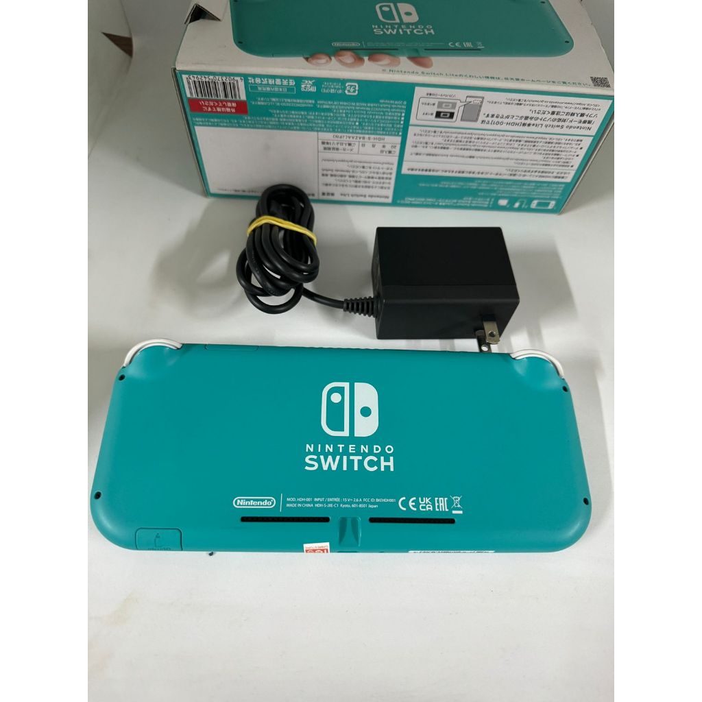 Nintendo Switch Lite 32GB Azul Turquesa Seminovo | Shopee Brasil