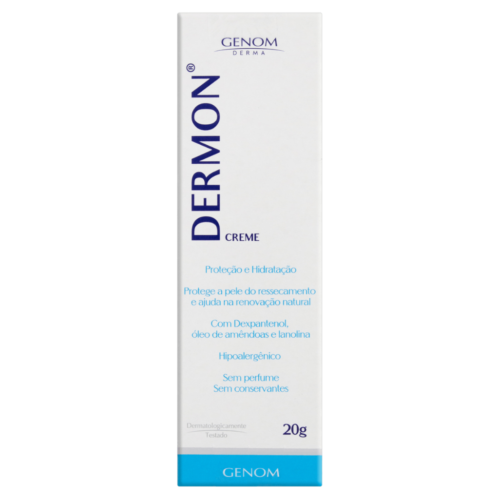 Dermon Creme Hidratante 20g - Genom Farmacêutica | Shopee Brasil