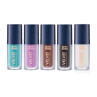 BT Velvet Bruna Tavares 2x1 Primer e Sombra Liquida 6ml Black Off White Toffee
