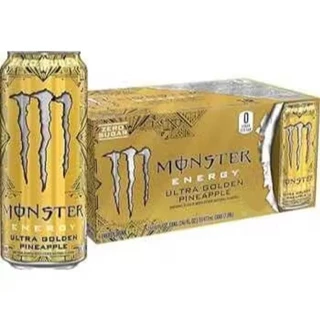 BEBIDA MONSTER ENERGY EDIÇÃO ULTRA GOLD ZERO SUGAR - IRLANDA🇮🇪