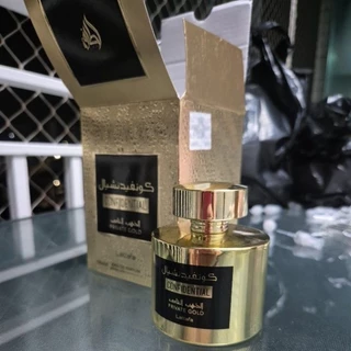 CONFIDENTIAL GOLD FRASCO VAZIO LATTAFA