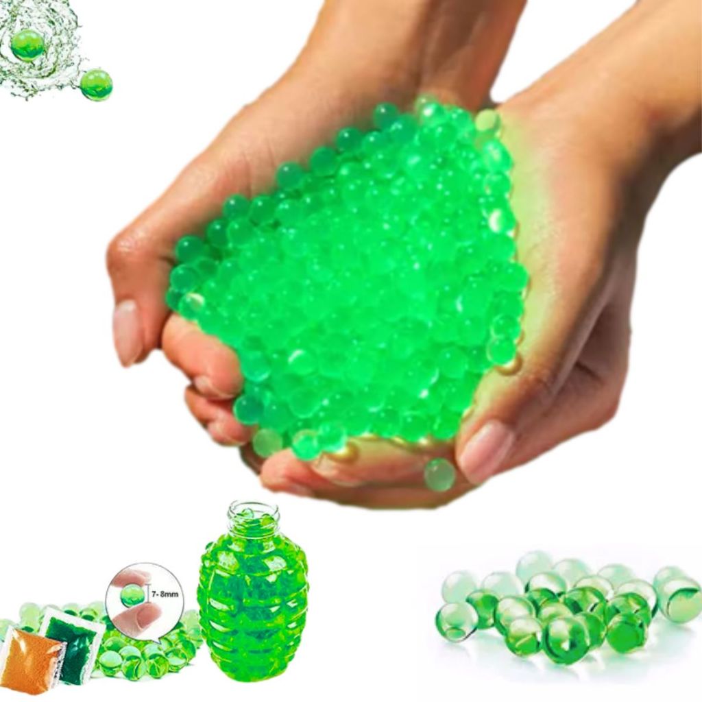 Bolinhas Orbezz De Gel Florescente Verde Neon 5.000