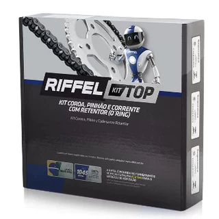Kit Relação Transmissão Twister 2001 até 2008 Corrente com Retentor