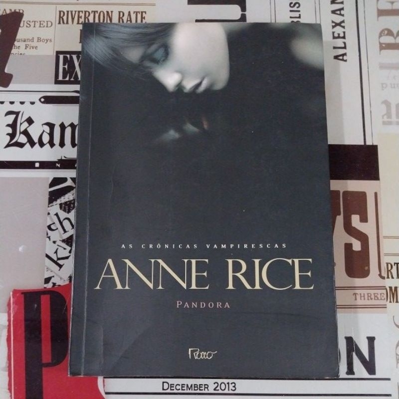 As Crônicas Vampirescas: Pandora - Anne Rice | Shopee Brasil