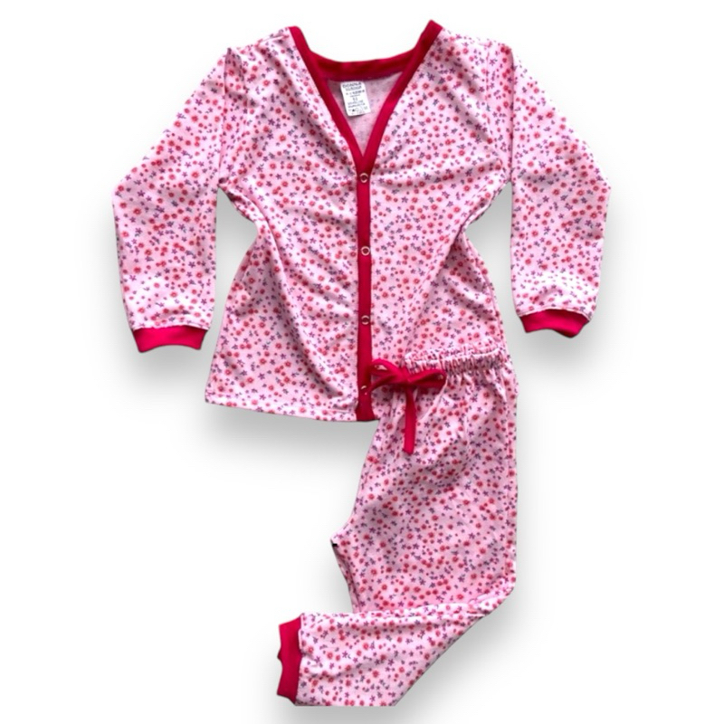 pijama infantil malha fria botoes blogueirinha manga longa menino e menina criança inverno bebe em Oferta na Shopee