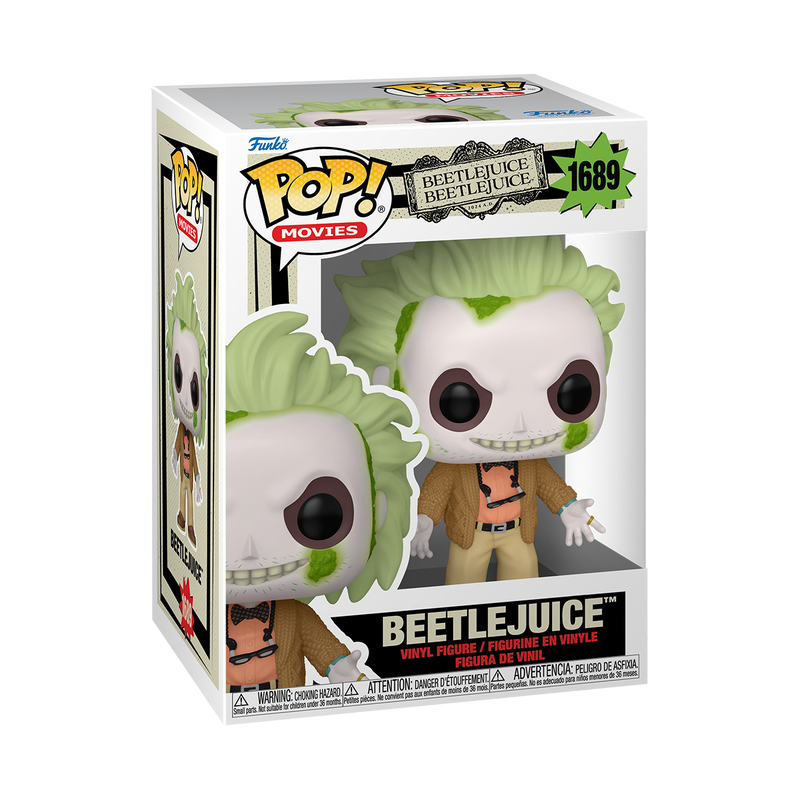 Funko Pop Beetlejuice 1689 Movies Beetlejuice Shopee Brasil