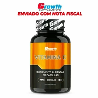 Vitamina C 120 Cápsulas Growth Supplements