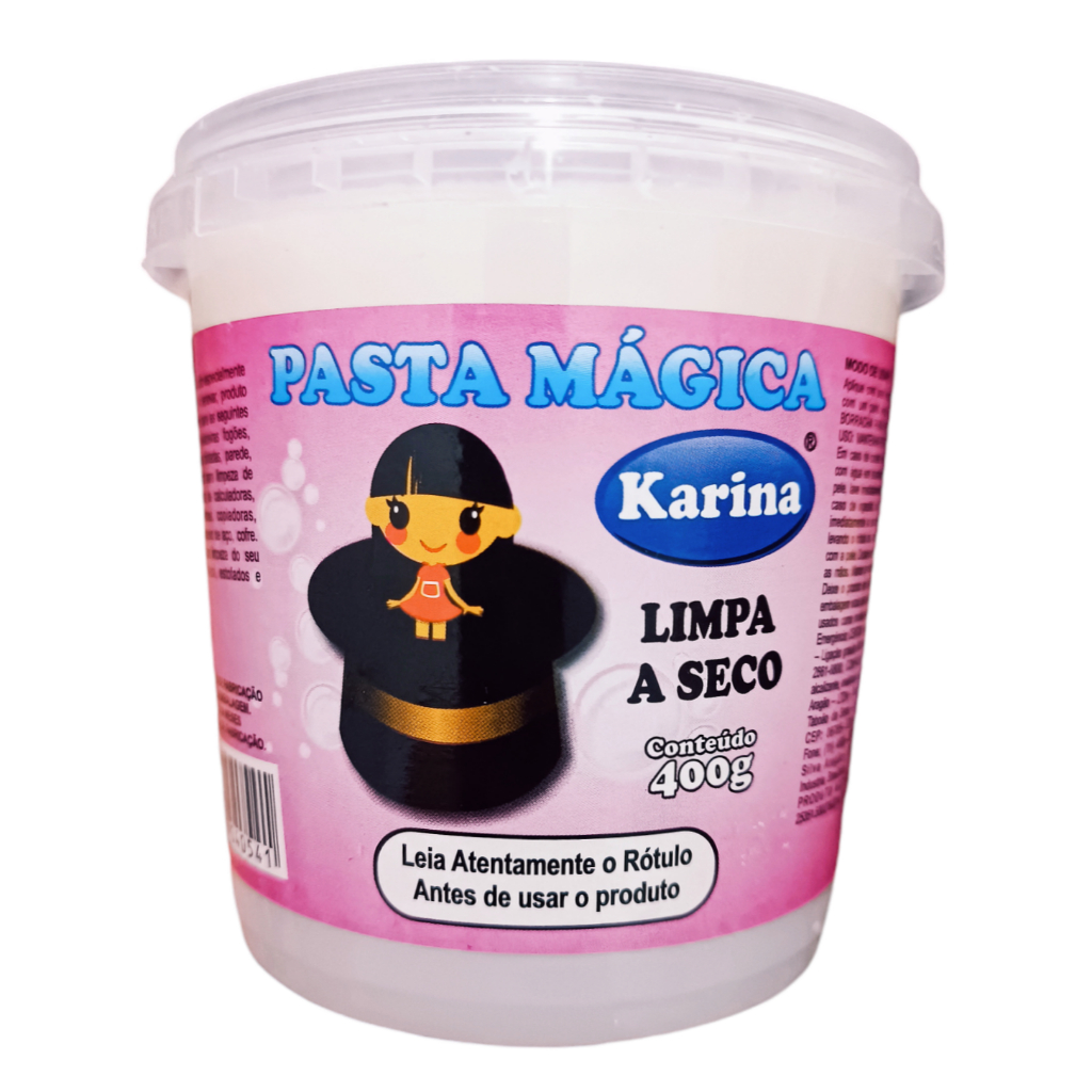 Pasta Mágica Limpeza Pesada Limpa Dissolve Sujeiras E Crostas Gordura