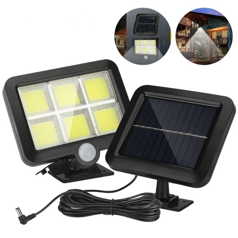Refletor Led Solar Sensor de movimento