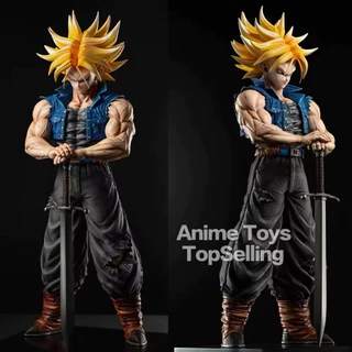 Action Figure Trunks Do Futuro 26cm Dragon Ball Z Em PVC Dragon Ball Z
