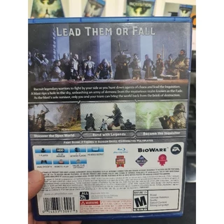 Dragon Age Inquisition PS4 Físico Semi Novo