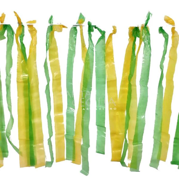 Fita Verde Amarela Bandeirola no Barbante - Rabiola Varal Copa do Mundo Brasil - Unidade com 8 Metros em Oferta na Shopee