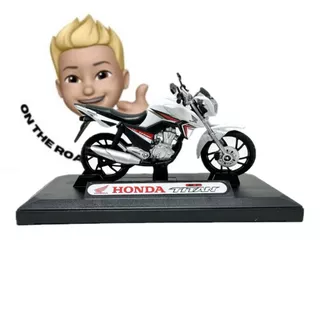 Miniatura Moto Honda Titan 150cc/ 160cc (2014/2016) 1/18