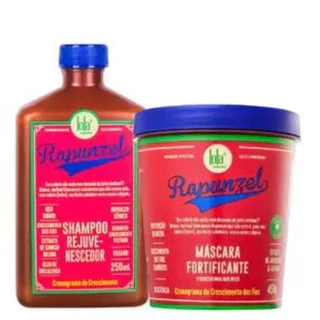 Kit Shampoo + Máscara Rapunzel Lola Cosmeticos
