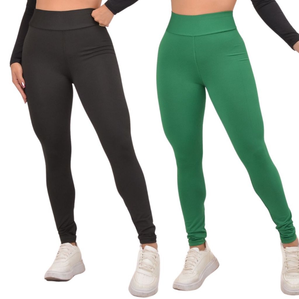 Calça Feminina Fitness Legging Calça Para Malhar Academia | Shopee Brasil