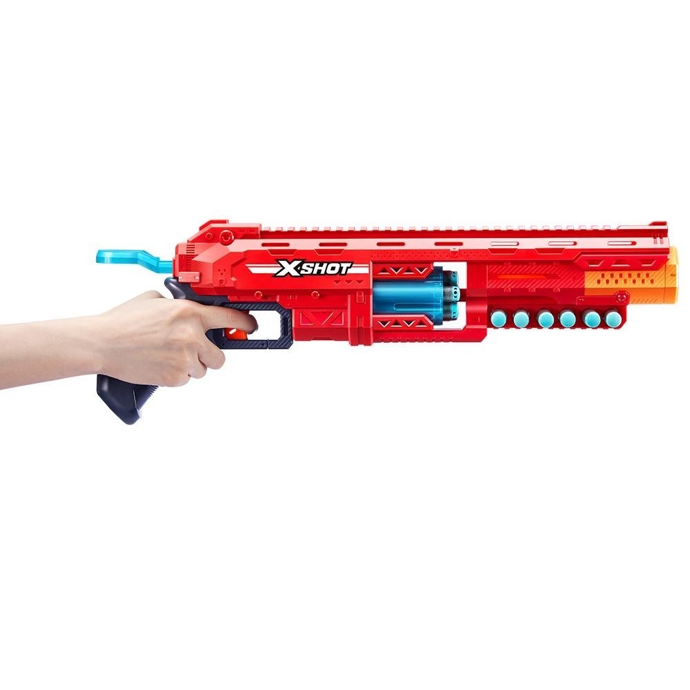 Lançador De Dardos X-shot Red tipo Nerf 16 Dados Candide Caliber