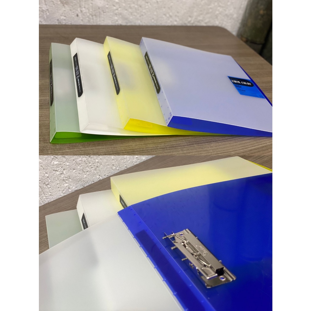 Fichario Pasta de Arquivo A4 com Bolsos de Plástico Organizador de ...