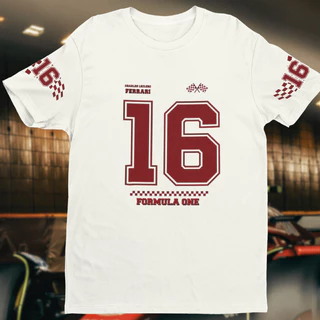 CAMISETA CHARLES LECLERC 16 [100% algodão]