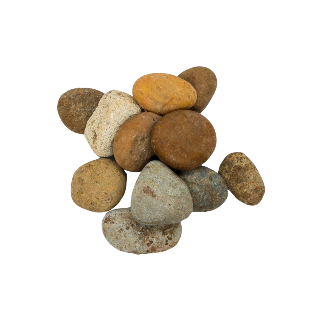 Seixo Rolado De Rio Natural Franco Para Aquário - 1kg