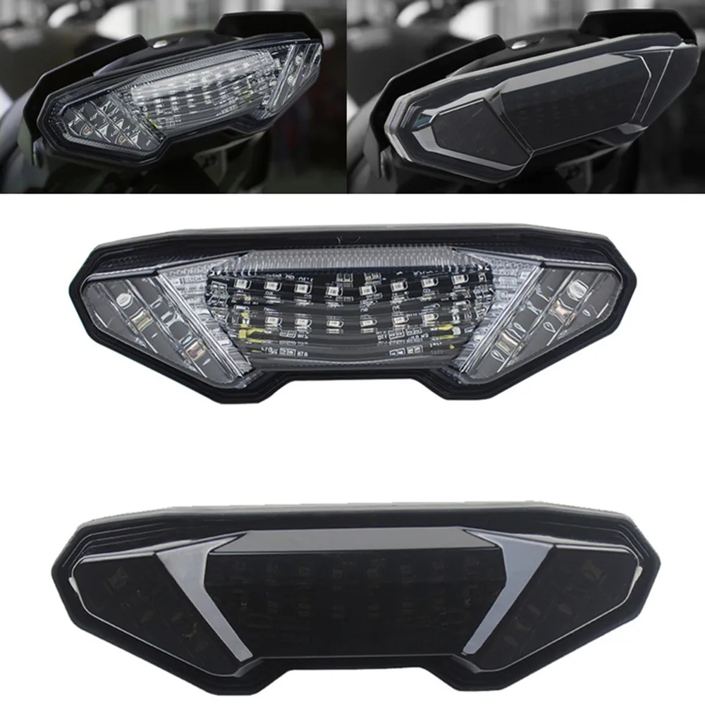 Lanterna Led Com Pisca Integrado Yamaha Mt-09 Mt09 14 15 16