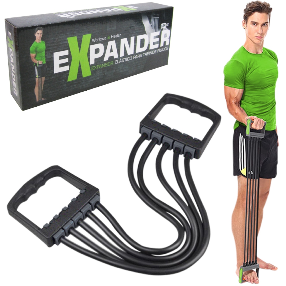 EXTENSOR ELASTICO PARA EXERCICIOS OMBRO / TRICEPS / BICEPS / ANTEBRACO ...
