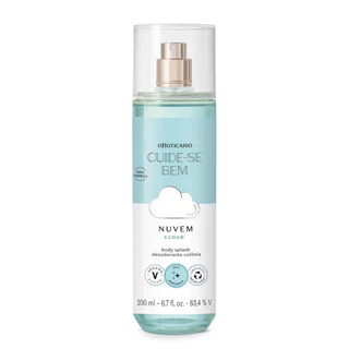 Body Splash O Boticário Cuide-Se Bem Nuvem 200ml