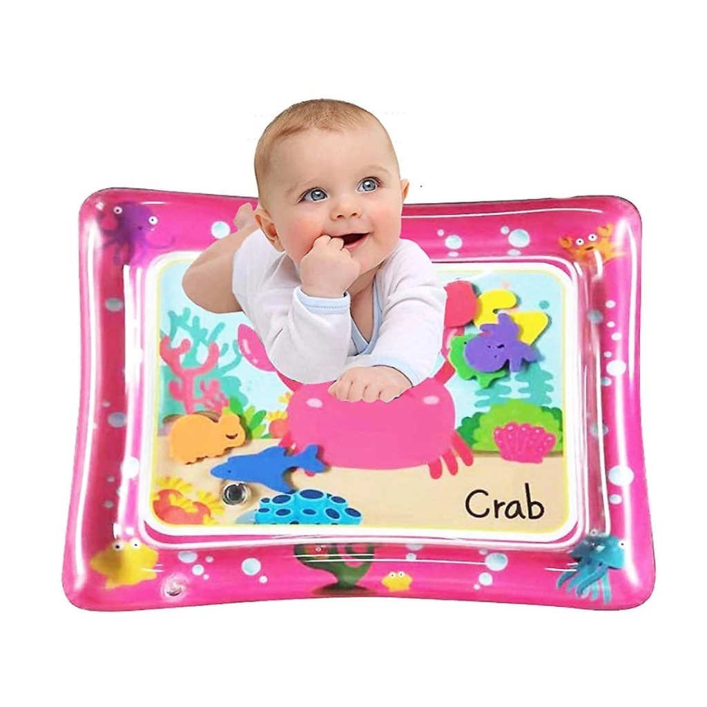 Tapete Infantil Bebê Inflável Água Atividades Sensorial Almofada Menino e Menina