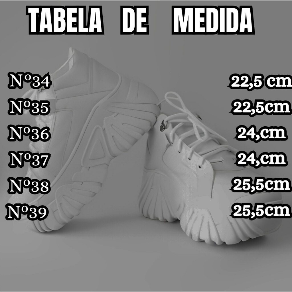 Tênis Buffalo Feminino Casual Bufalo Chunky Branco Platafoma Tênis Buffalo Feminino Casual Bufalo Chunky Branco Platafoma