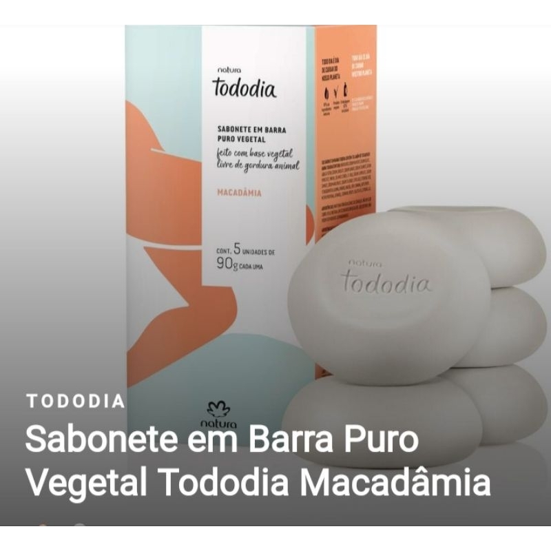 KIT DE CAIXA DE SABONETE NATURA.