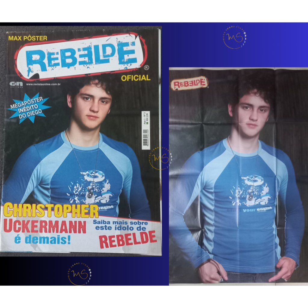 [Revista] Max Pôster Rebelde Oficial - Christopher [Rebelde/RBD ...