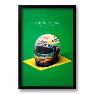 Quadro Ayrton Senna - 40x60cm