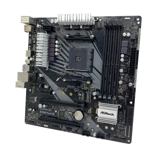 Placa Mãe AsRock B450M Pro4 AM4 DDR4 3.0 - Usada (Sem Caixa)