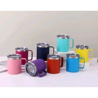 Caneca Térmica Quente ou Frio 350 ML com alça e Tampa