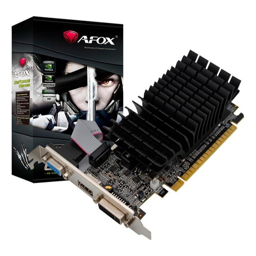 Placa de vídeo Nvidia Afox GeForce 400 Series GT 420 AF420-2048D3L2-V2 ...
