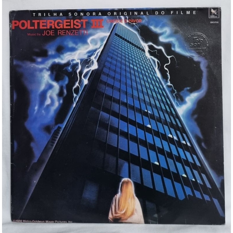 Lp Vinil Poltergeist 3 Cresce o pavor / Joe Renzetti | Shopee Brasil