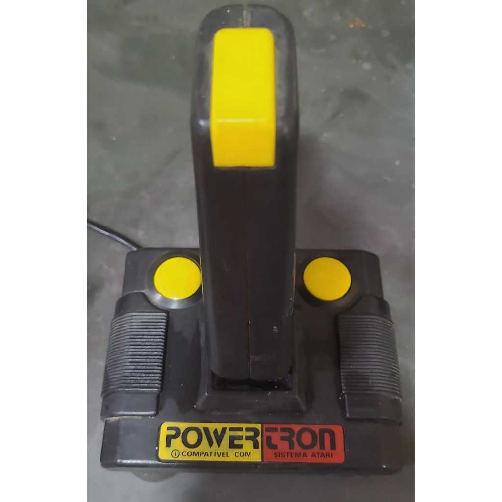 Controle power tron compatível com atari