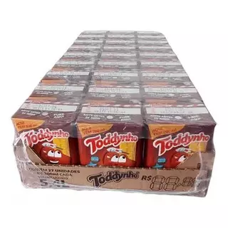 Bebida Láctea UHT Toddynho Chocolate 200ML Achocolatado Fardo