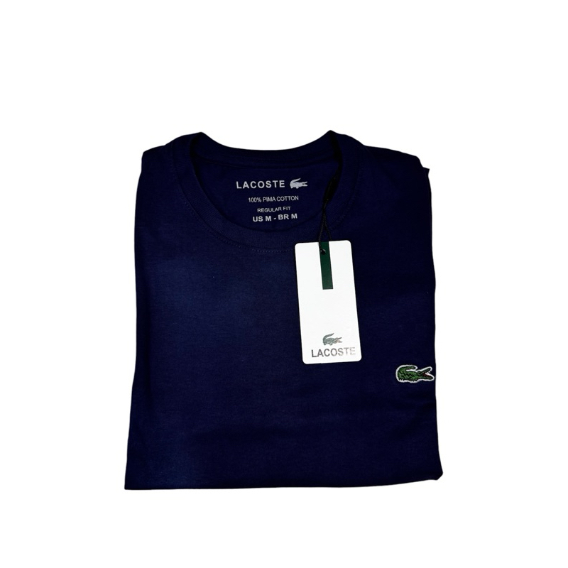 Camisetas basicas lacoste sale