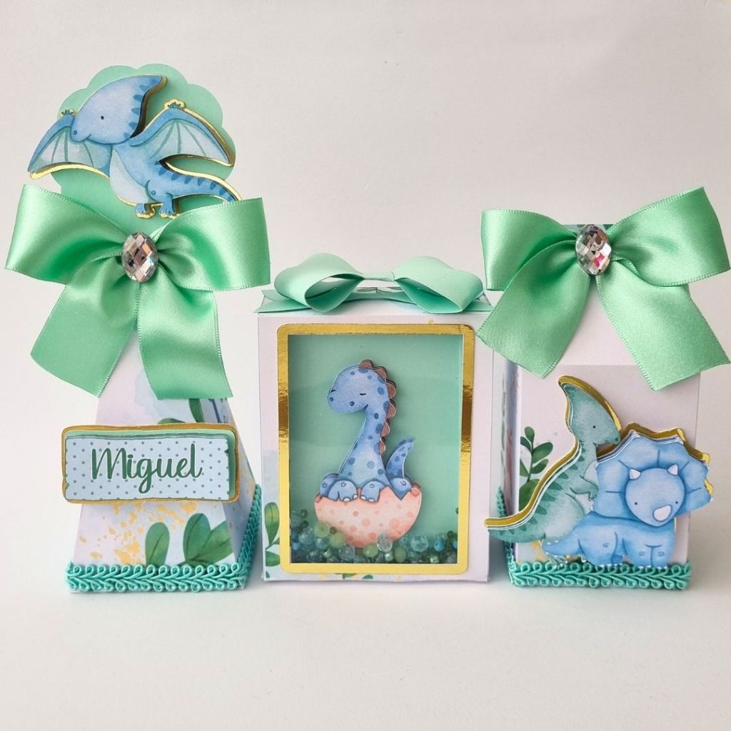 Lembrancinha Personalizada Luxo Dino Baby / Kit Festa Dinossauros ...