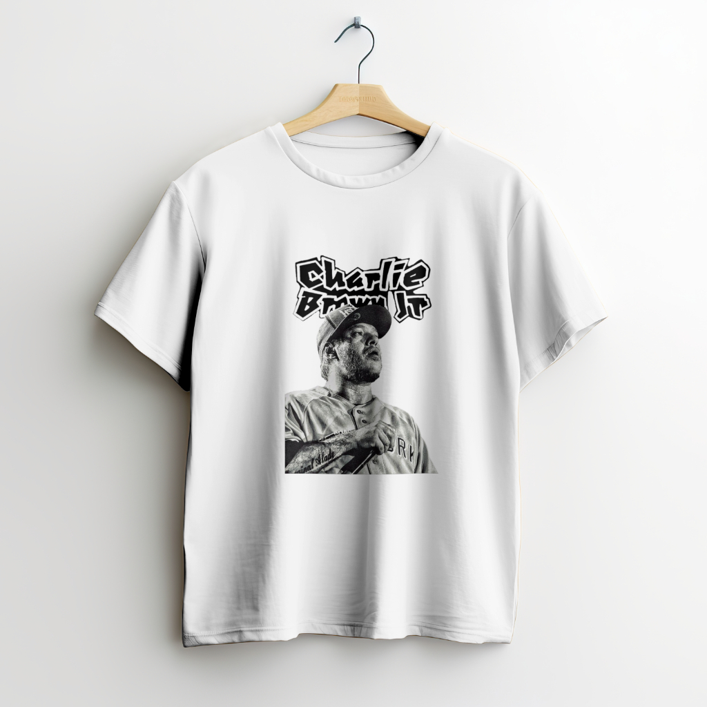 Camisa T--Shirt Charlie Brown Jr. Chorão - Unissex Casual