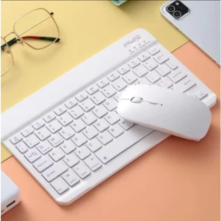 Mini Teclado Bluetooth Sem Fio Recarregável Ultrafino Para Computador/ Telefone /tablet /notebook