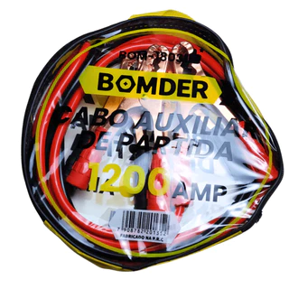 Cabo Profissional Chupeta Carregador Bateria 1200AMP