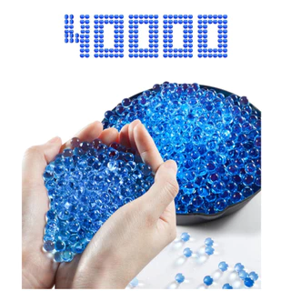 Refil 40000 Bolinha de Gel Orbeez para arminha brinquedo lançador 7-8mm Orbis esfera Hidrogel