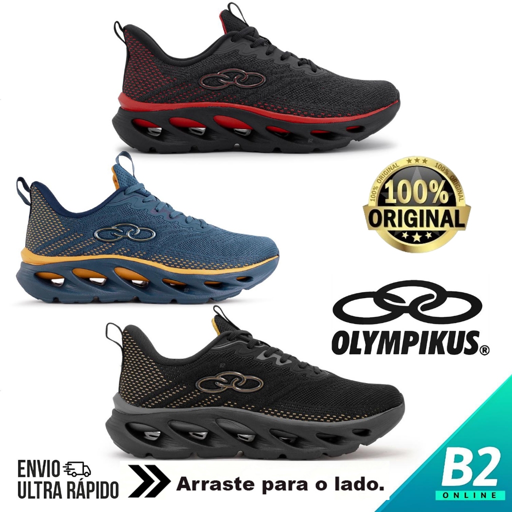 Tênis Olympikus Diffuse 5 Masculino 100% Original Com Nota Fiscal e Garantia