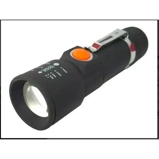 Mini Lanterna De Led Recarregável Gz-998 Profissional